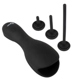 Masturbator Rebel Glans cu vibrații USB 14 cm