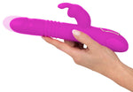 Vibrator USB cu aspect de iepuraș Thrusting Pearl Sweet Smile
