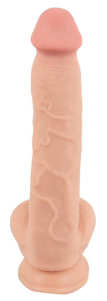 Dildo realist Nature Skin cu piele mobilă 25 cm