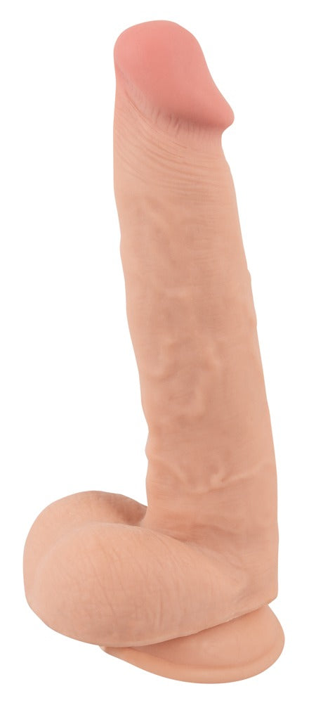Dildo realist Nature Skin cu piele mobilă 25 cm