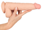 Dildo realist Nature Skin cu piele mobilă 25 cm