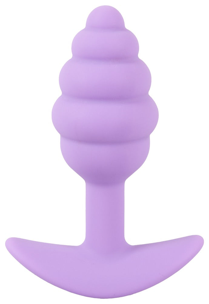 Dop anal mini din silicon violet Cuties 7,5 cm