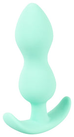 Plug anal mini din silicon Cuties verde 8 cm