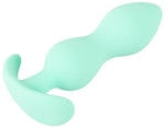 Plug anal mini din silicon Cuties verde 8 cm