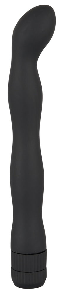 Vibrator anal You2Toys în formă de val, negru, 18 cm, cu baterii