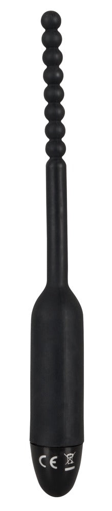Dilatator vibrant Pearl You2Toys din silicon negru 19 cm