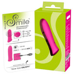 Vibrator mini USB Sweet Smile Power Bullet din silicon, 8,5 cm