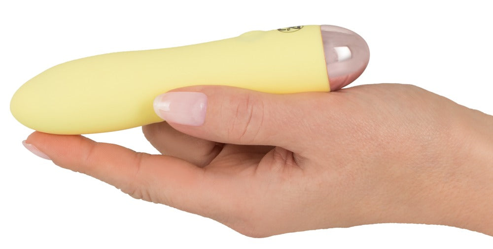 Vibrator Mini Cuties Galben USB 13 cm
