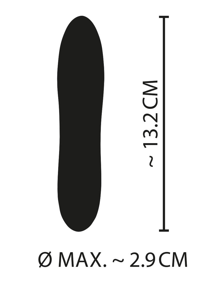 Vibrator Mini Cuties Galben USB 13 cm