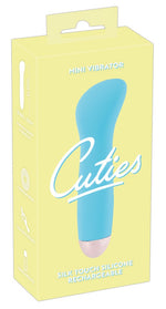 Vibrator Mini Cuties Albastru USB 12,9 cm