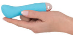 Vibrator Mini Cuties Albastru USB 12,9 cm