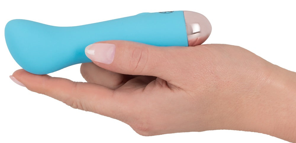 Vibrator Mini Cuties Albastru USB 12,9 cm