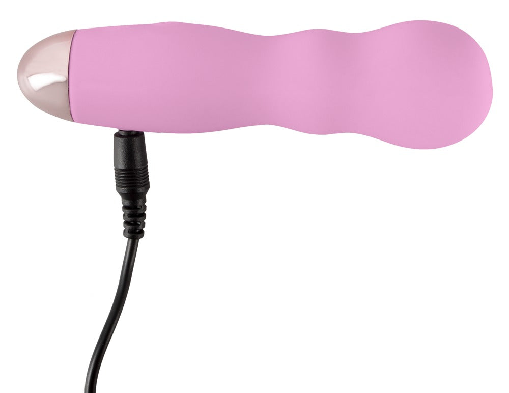 Vibrator Mini Cuties Roz Silicon USB 12 cm