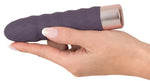 Vibrator Diamond Vibe cu valuri din silicon, USB, 15 cm