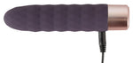 Vibrator Diamond Vibe cu valuri din silicon, USB, 15 cm