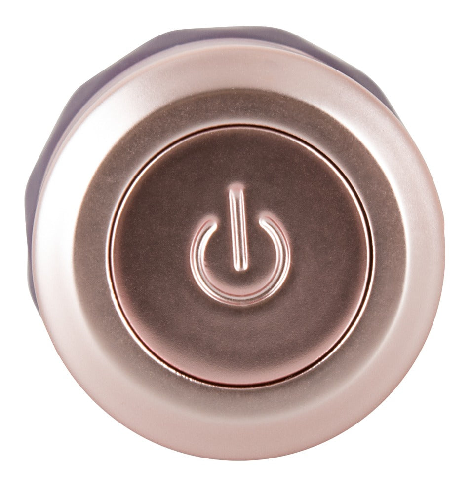 Vibrator Diamond Vibe cu valuri din silicon, USB, 15 cm