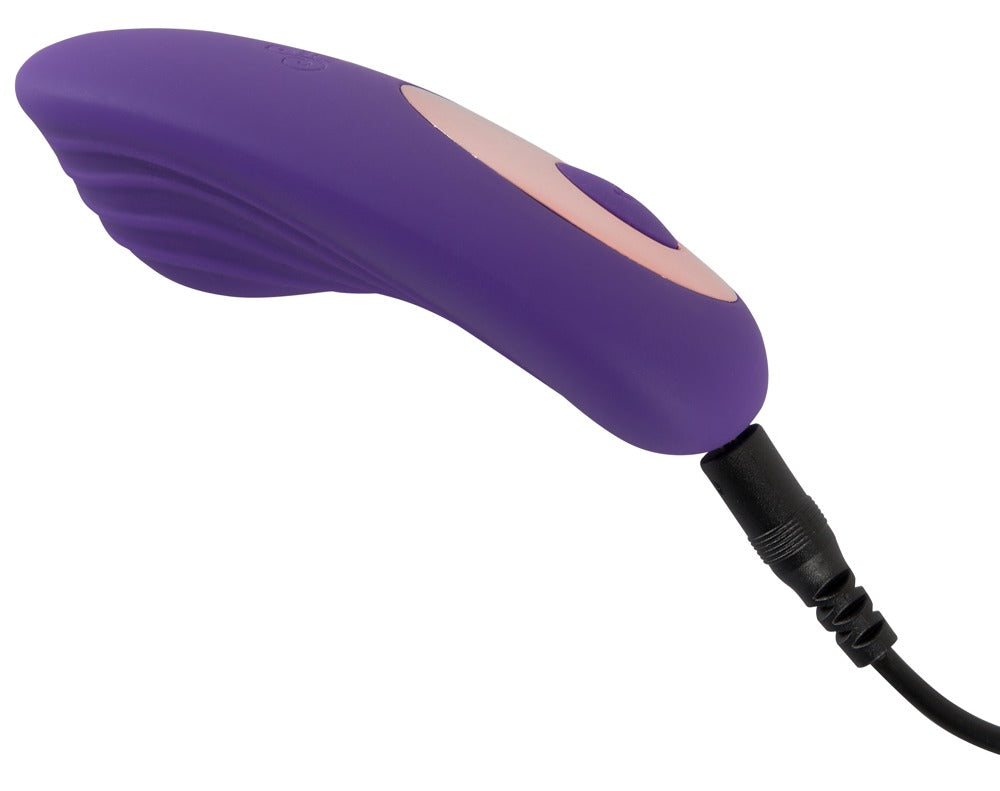 Vibrator Sweet Smile în chiloți cu telecomandă RC din silicon USB