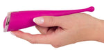 Vibrator USB cu punct din silicon Couples Choice 17,5 cm