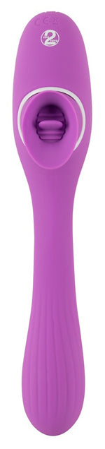 Vibrator flexibil cu 2 funcții