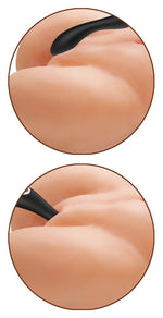 Vibrator Cleopatra din silicon pentru punctul G, 19,7 cm, USB