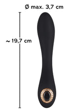 Vibrator Cleopatra din silicon pentru punctul G, 19,7 cm, USB