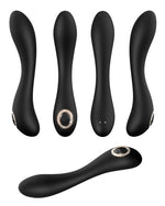 Vibrator Cleopatra din silicon pentru punctul G, 19,7 cm, USB