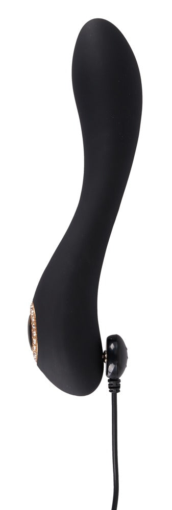 Vibrator Cleopatra din silicon pentru punctul G, 19,7 cm, USB
