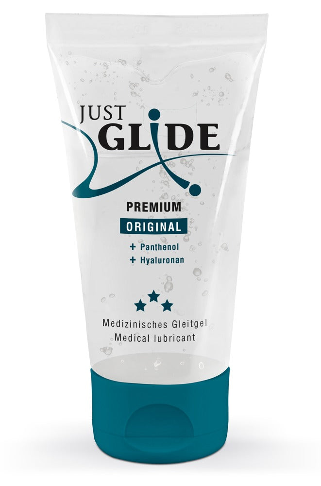 Gel hidratant cu acid hialuronic premium Just Glide 50 ml