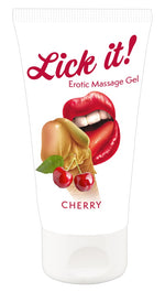 Linge-l! Gel de masaj erotic vegan cu cireșe 50 ml