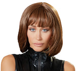 Perucă bob Cottelli ACCESSOIRES maro 28 cm