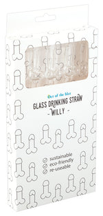 Paie de băut Willy Glass 21,5 cm 4 bucăți