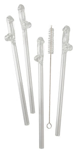 Paie de băut Willy Glass 21,5 cm 4 bucăți