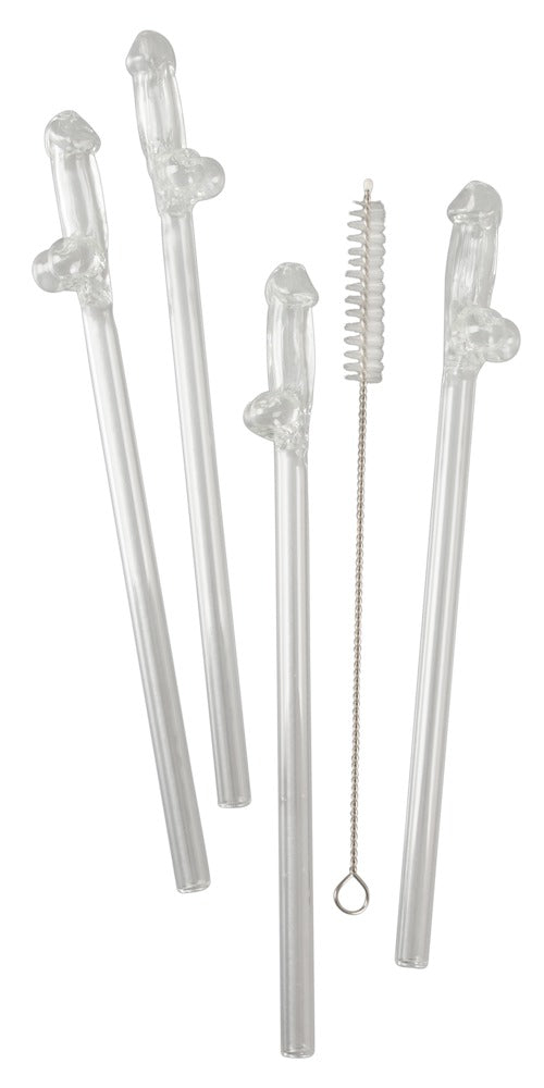 Paie de băut Willy Glass 21,5 cm 4 bucăți