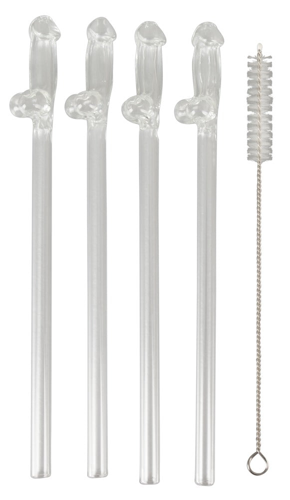 Paie de băut Willy Glass 21,5 cm 4 bucăți