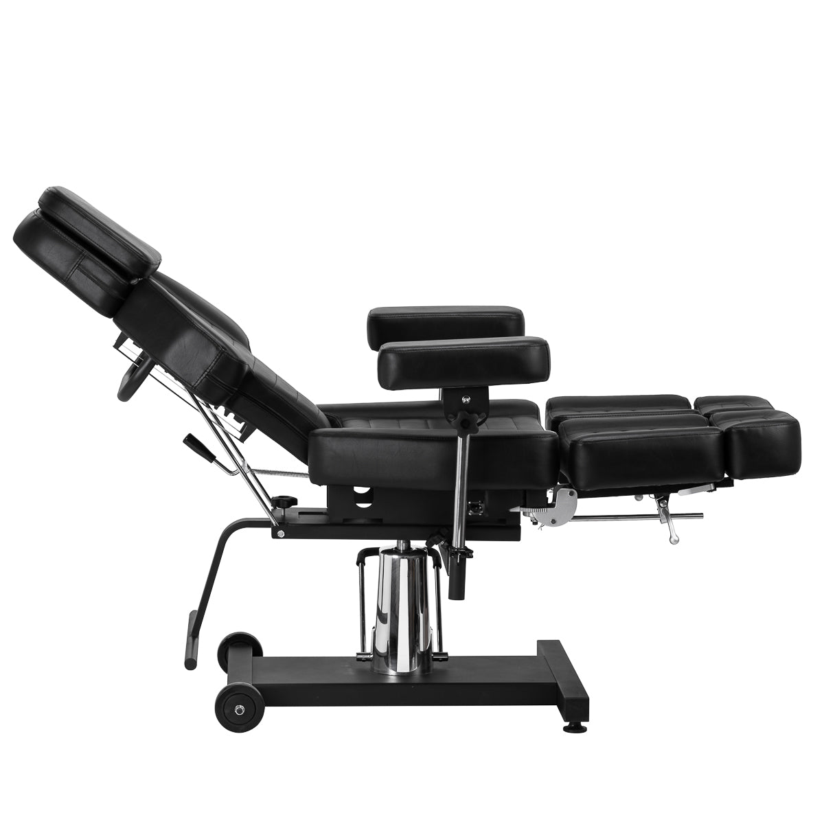 Scaun hidraulic pentru tatuaje Pro Ink 601A, negru