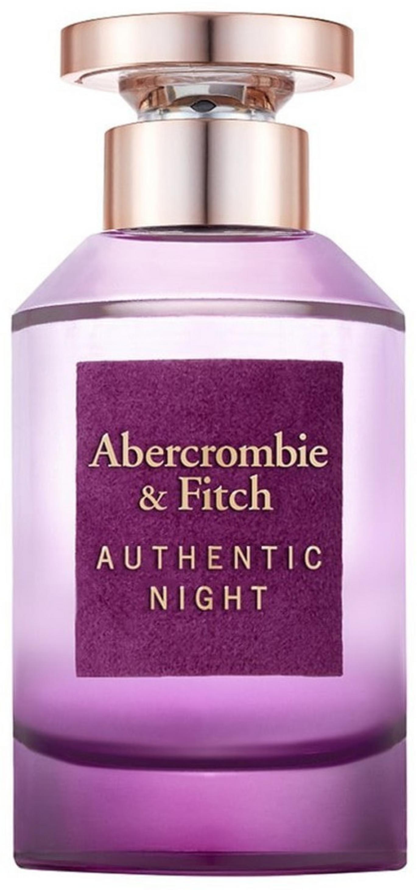 Abercrombie & Fitch, Authentic Night, Apă de parfum, Pentru femei, 100 ml