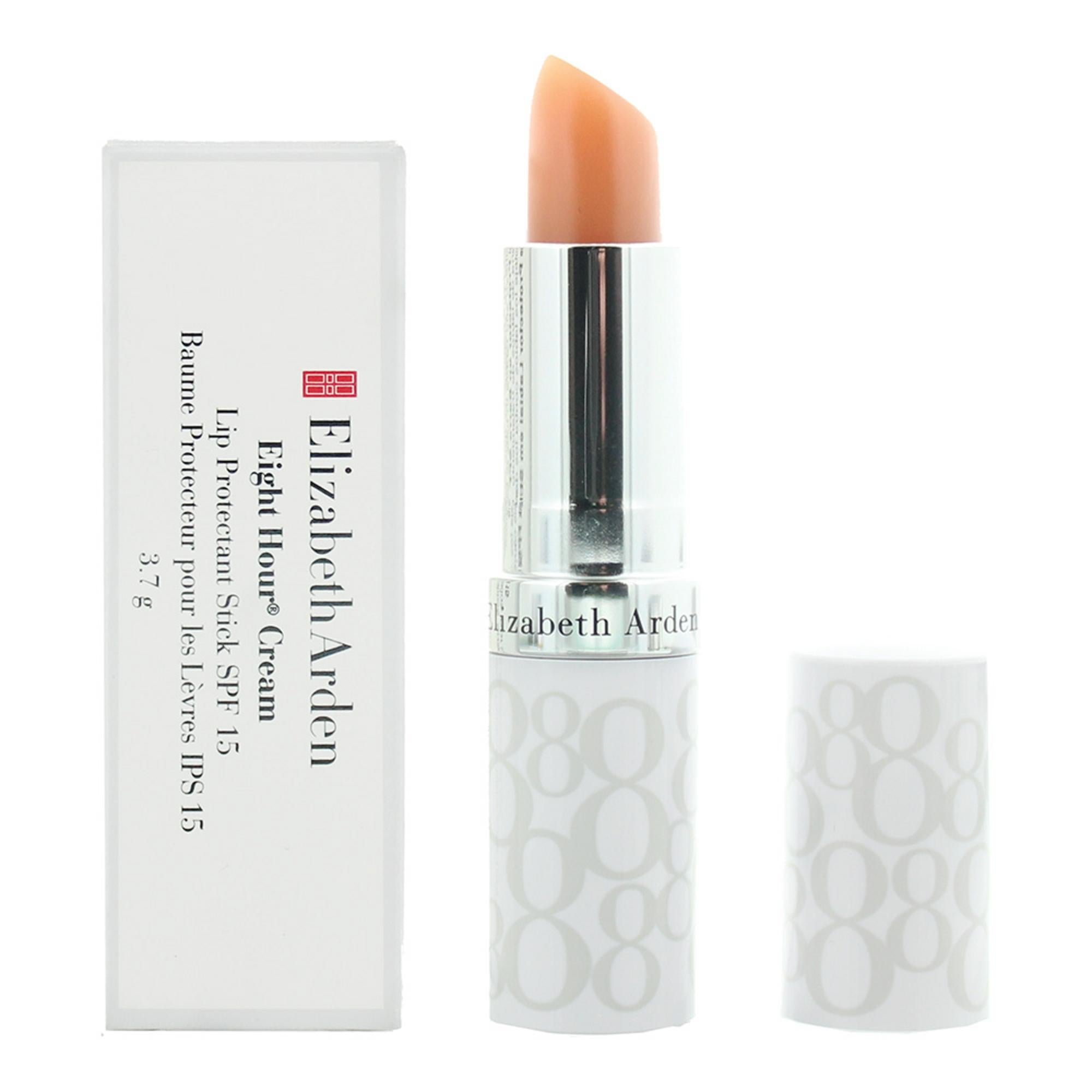 Elizabeth Arden, Eight Hour Cream, Balsam de buze, Transparent, SPF 15, 3.7 g