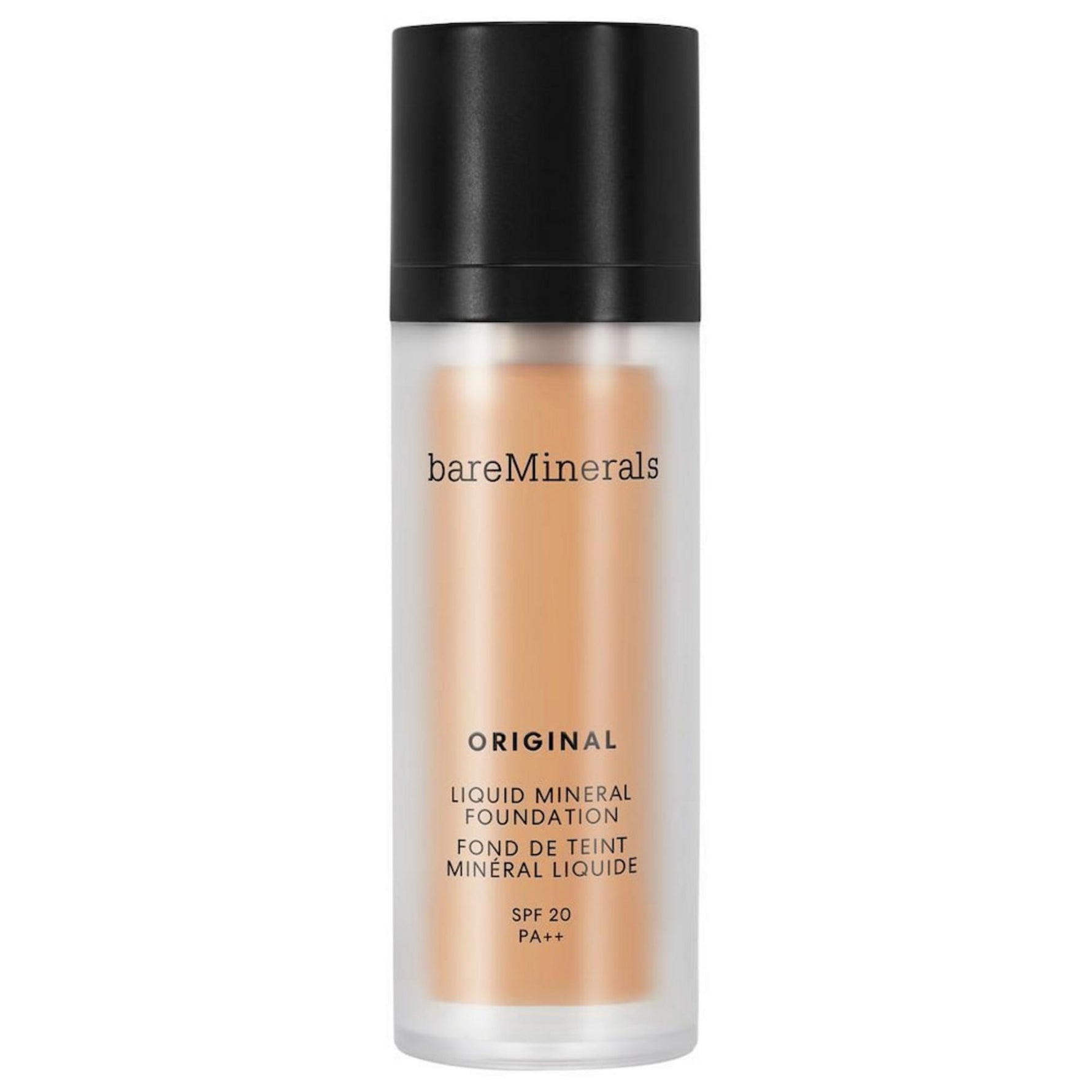 BareMinerals, Original Liquid Mineral, Luminos, Fond de ten lichid, 16, Nud auriu, SPF 20, 30 ml