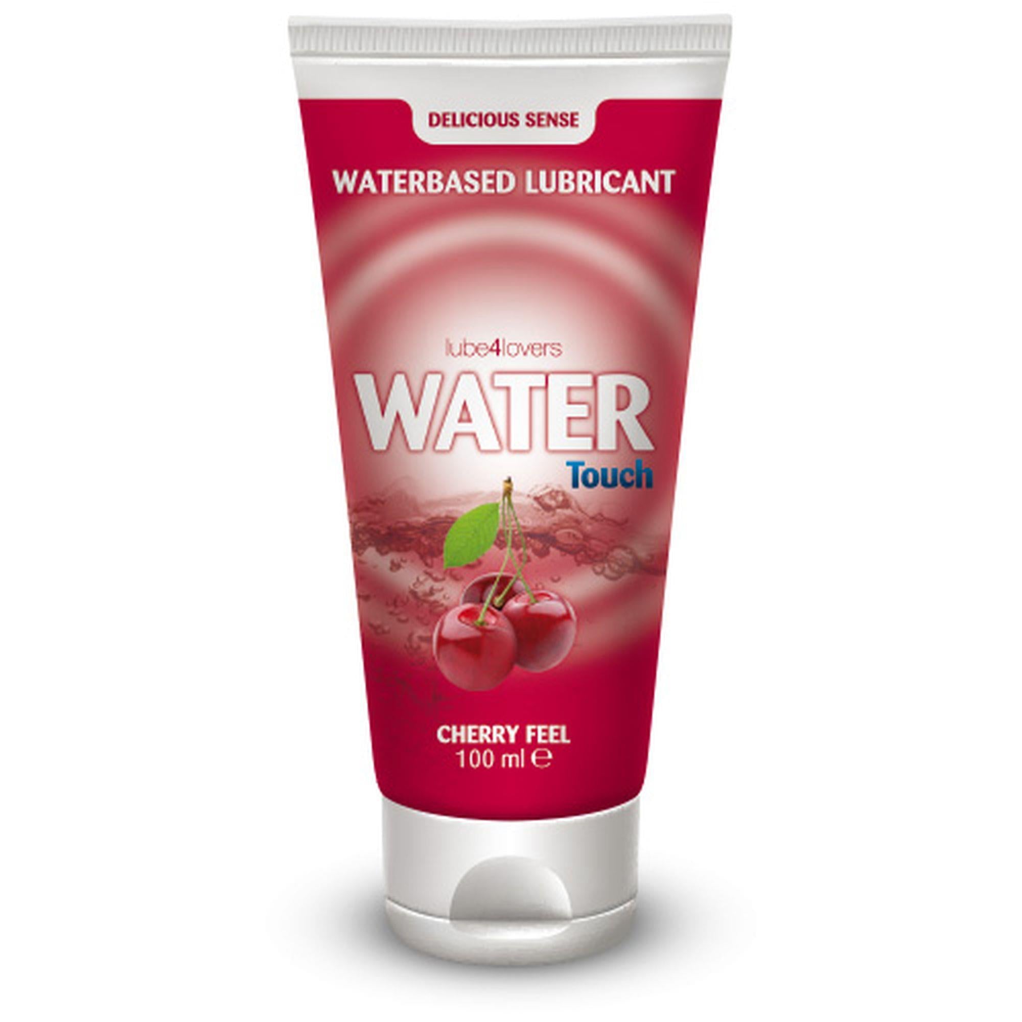 Gel parfumat cu aromă de cireșe Water Touch pe bază de apă 100ml Lube4lovers