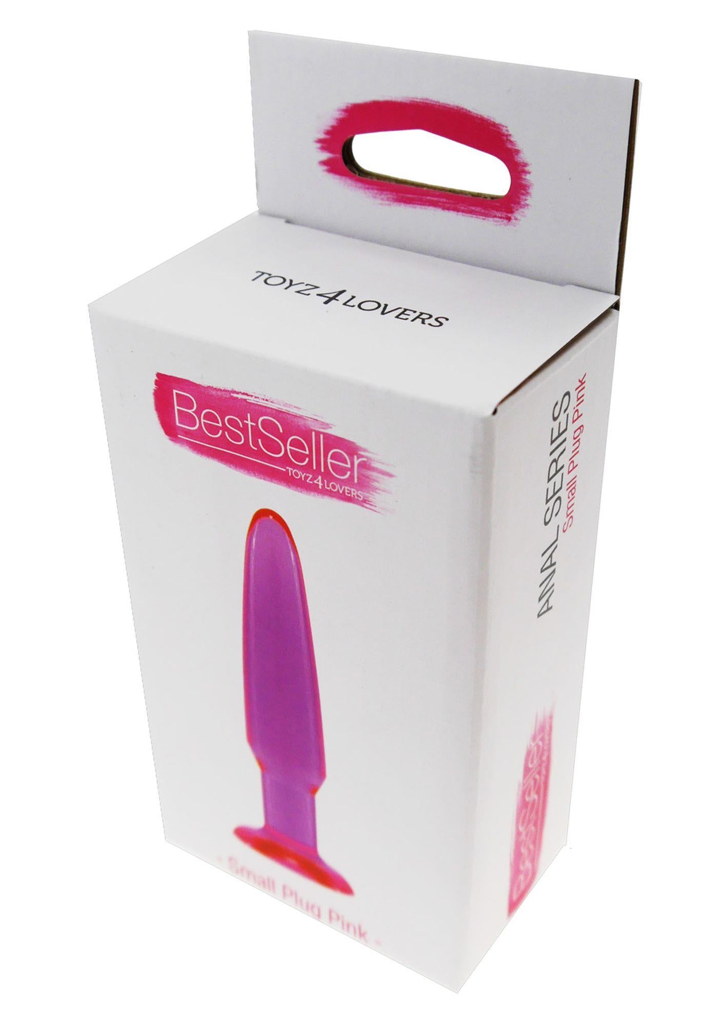 Dop anal Jammy Jelly Toyz4lovers din PVC, mic, roz