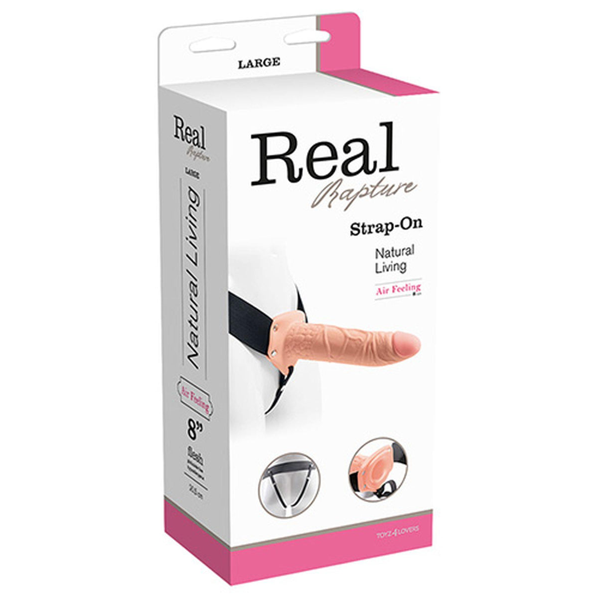 Proteză de penis realistă Real Rapture 20,5 cm