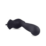 Masaj vibrant pentru prostată Toyz4Lovers, silicon, negru, 12 cm, cu telecomandă