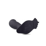 Masaj vibrant pentru prostată Toyz4Lovers, silicon, negru, 12 cm, cu telecomandă