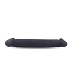 Dildo dublu din silicon Double Joy de la Toyz4lovers, negru, 23 cm