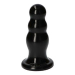 Plug anal Toyz4lovers cu testicule negru 15 cm