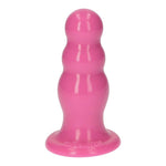 Plug anal Olmo Toyz4lovers cu testicule roz 15 cm
