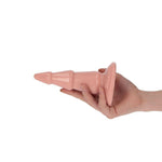 Dop anal Toyz4lovers culoarea pielii cu ventuză 13 cm