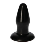 Plug anal italian pentru penis Toyz4lovers negru 9,5 cm