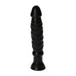 Dildo realist Toyz4lovers cu penis italian, negru, 10,5 cm