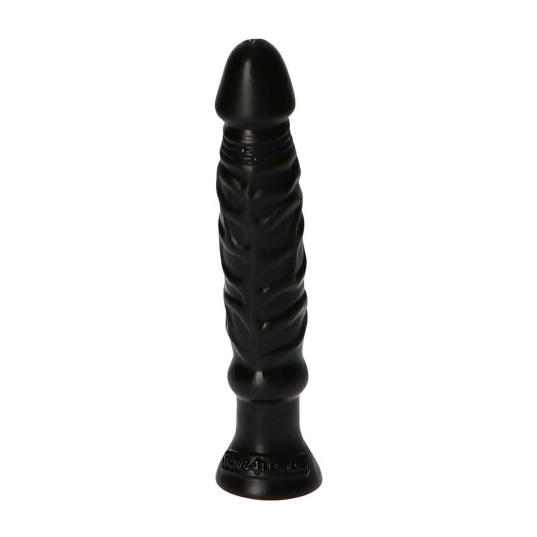 Dildo realist Toyz4lovers cu penis italian, negru, 10,5 cm